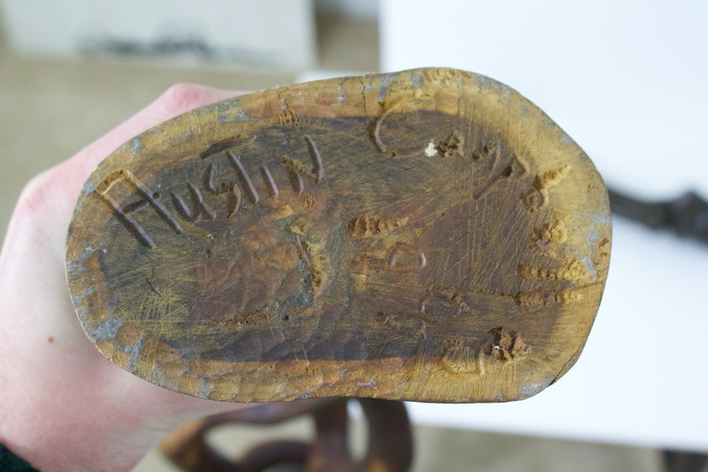 Austin Campbell Sculpture Signature
