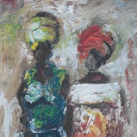 Deo Lutwama Artist Women Painting