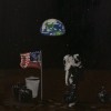 Hans Swanson Space Trash Painting